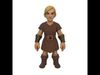 Stylized Game Ready Human Character Rigged named Ida Low-poly 3D model_1