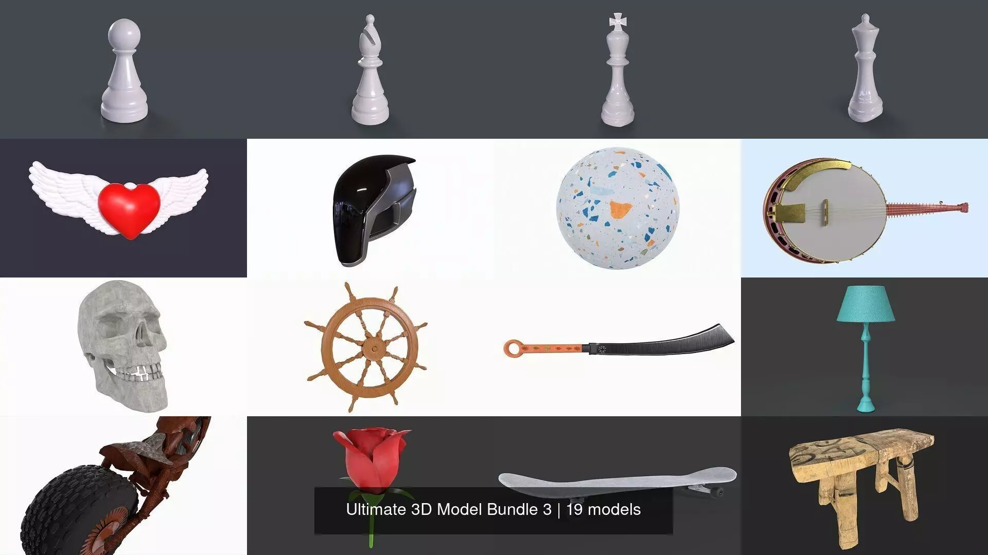 Ultimate 3D Model Bundle 3 3D Model Collection_0