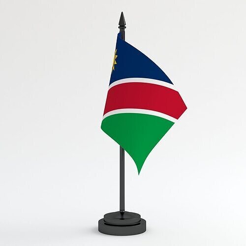 Table Flag Namibia 3D model