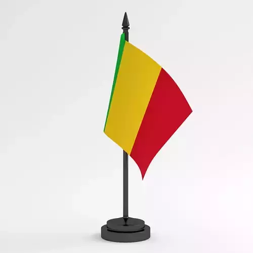Table Flag Mali 3D model