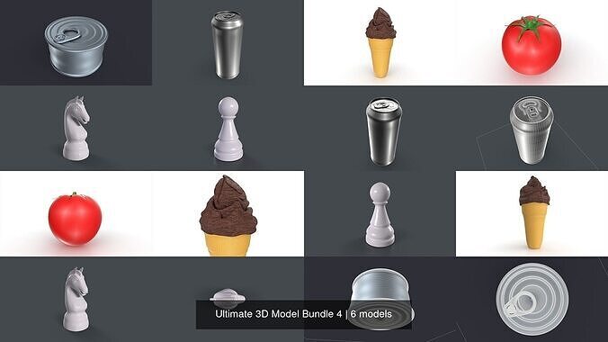 Ultimate 3D Model Bundle 4 3D Model Collection