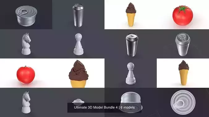 Ultimate 3D Model Bundle 4 3D Model Collection