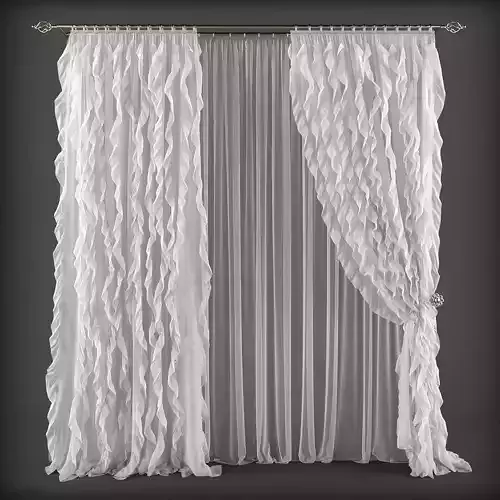 Curtain 3D model 187