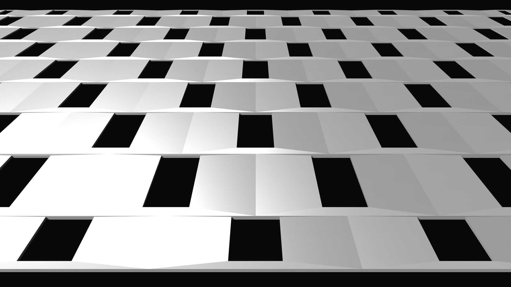 3D Perforated panel with 22 percent opening 25O09 3D model_2