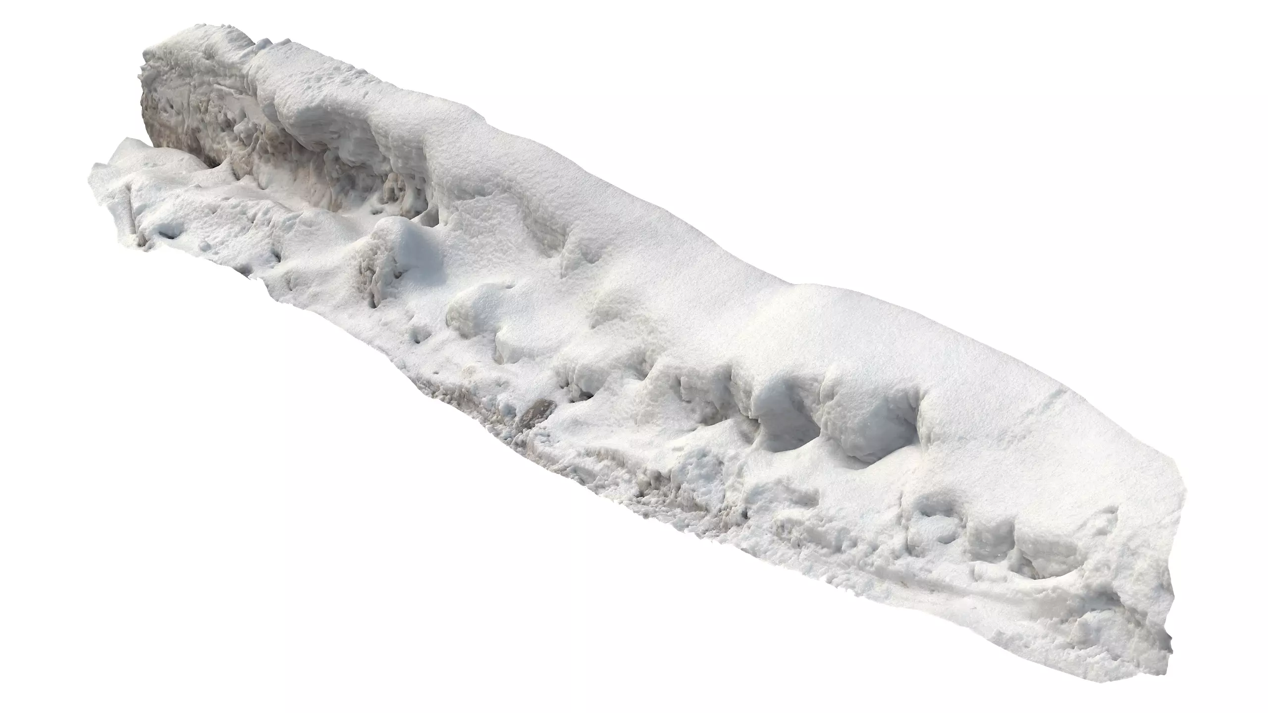 Snow 16 PBR Low-poly 3D model_0