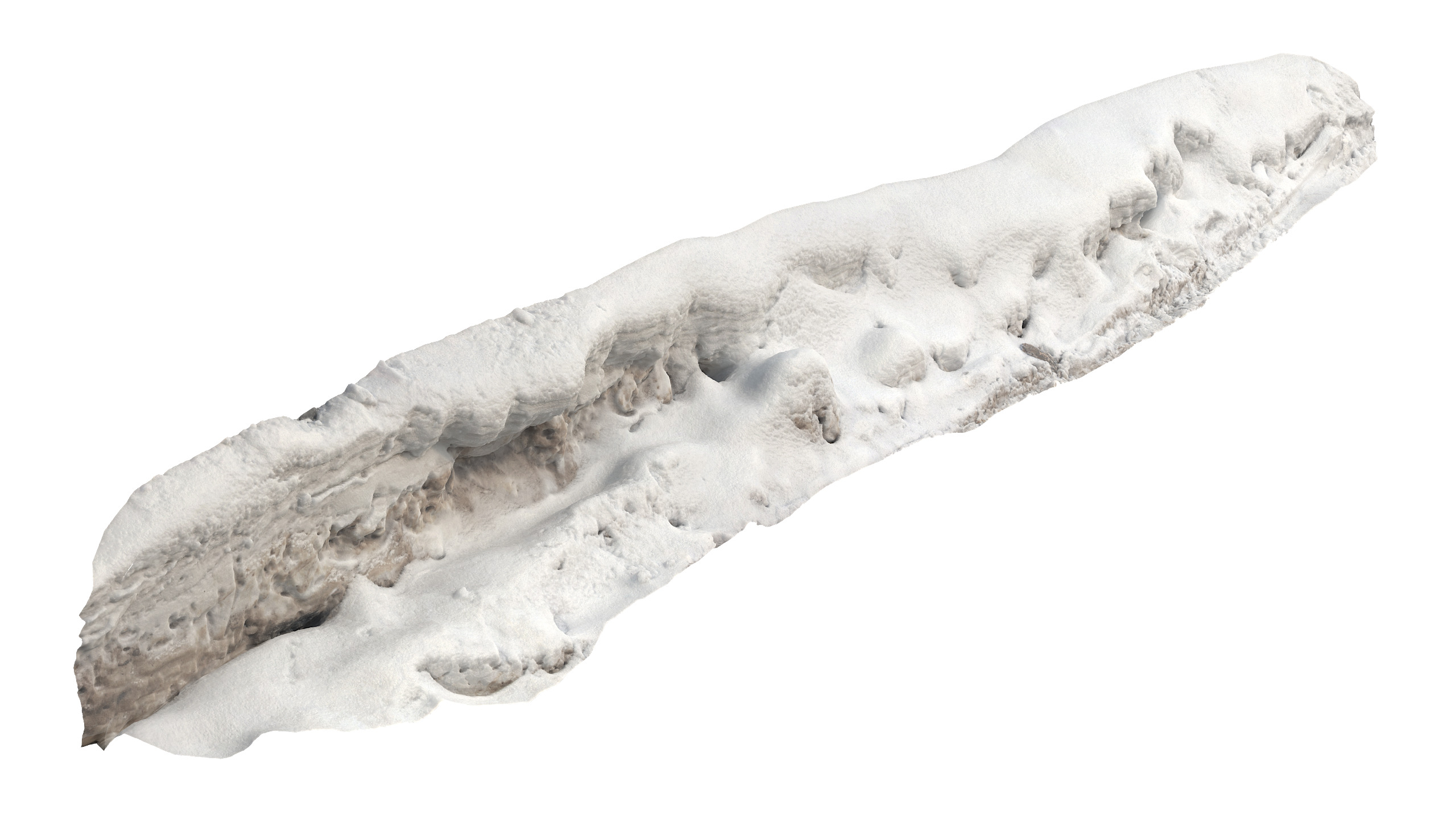 Snow 16 PBR Low-poly 3D model_2