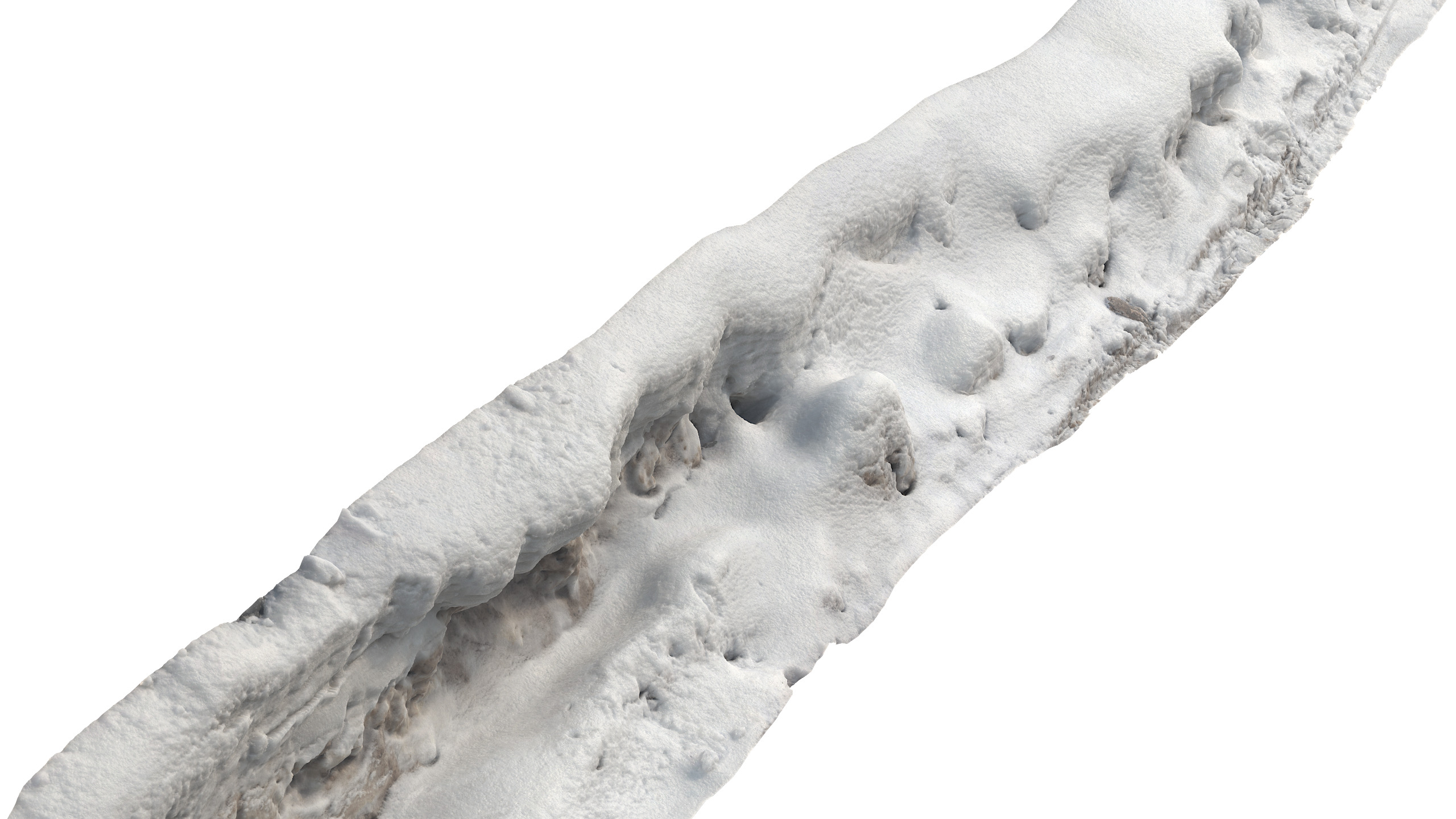 Snow 16 PBR Low-poly 3D model_8