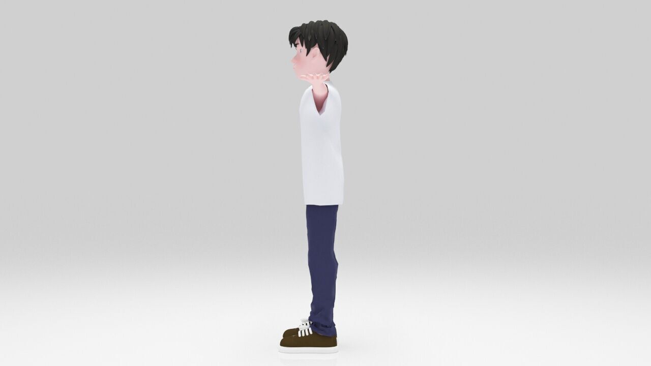 Character Neo Rigged  Low-poly 3D model_2