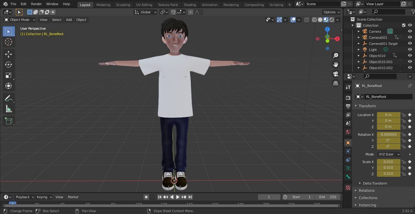 Character Neo Rigged  Low-poly 3D model_13