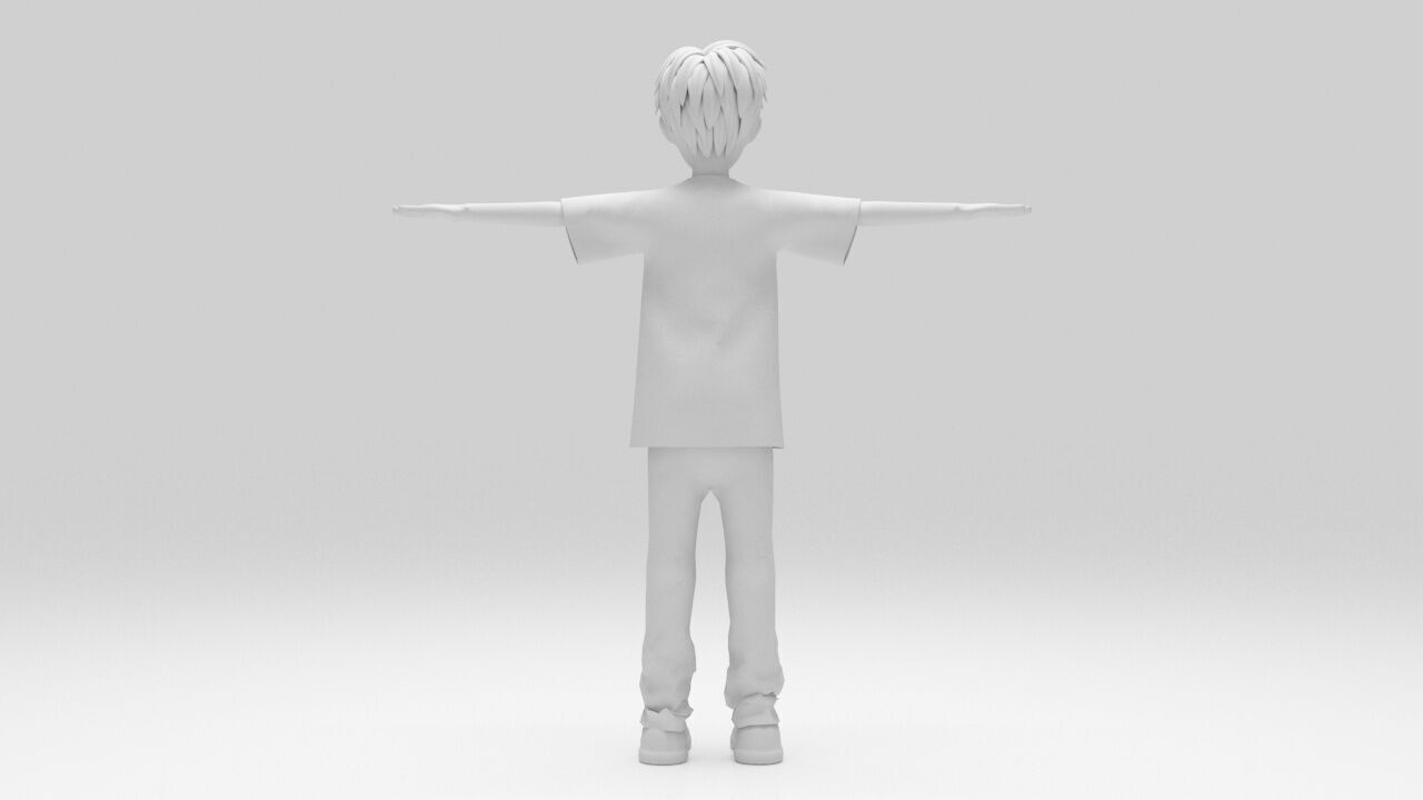 Character Neo Rigged  Low-poly 3D model_7