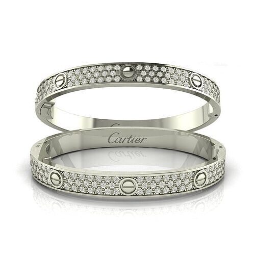 CHANEL DIAMOND BRACELET 5 SIZE size15 to size19 ready to print 3D print model