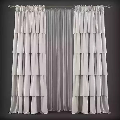 Curtain 3D model 191
