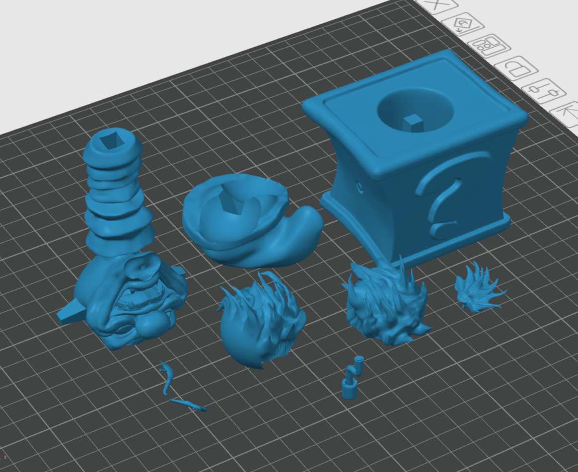 RiddleBox Insane Clown Posse 3D print model_4