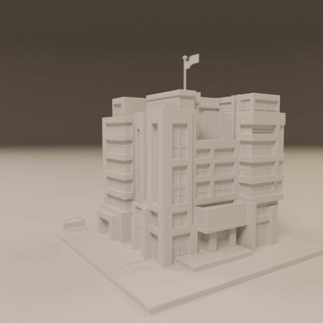 building 3D print model_12