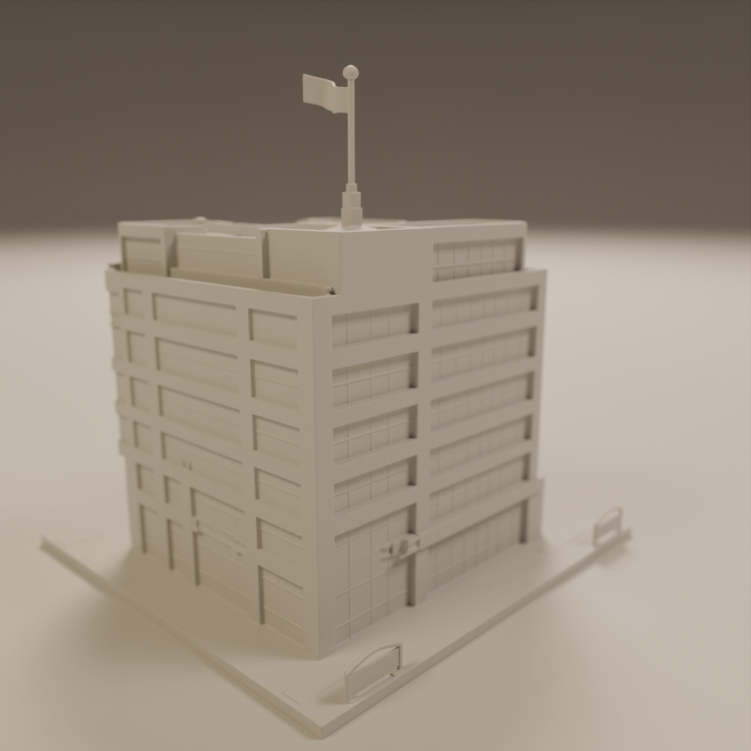 building 3D print model_14