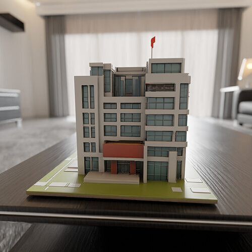 building 3D print model
