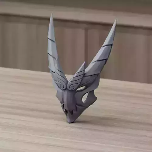 Blood Moon Yasuo Cosplay Mask