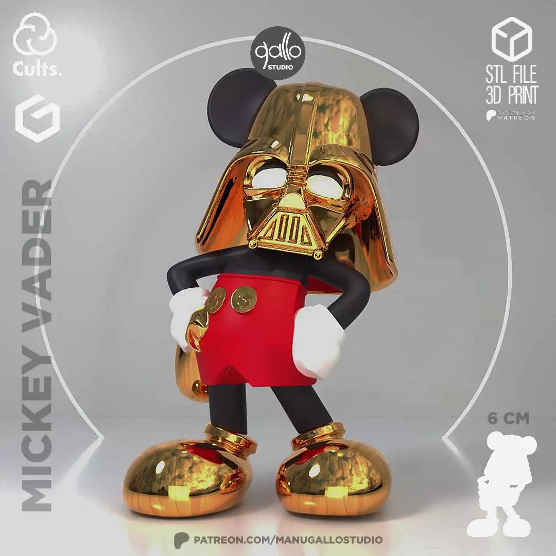 MICKEY VADER 3D print model