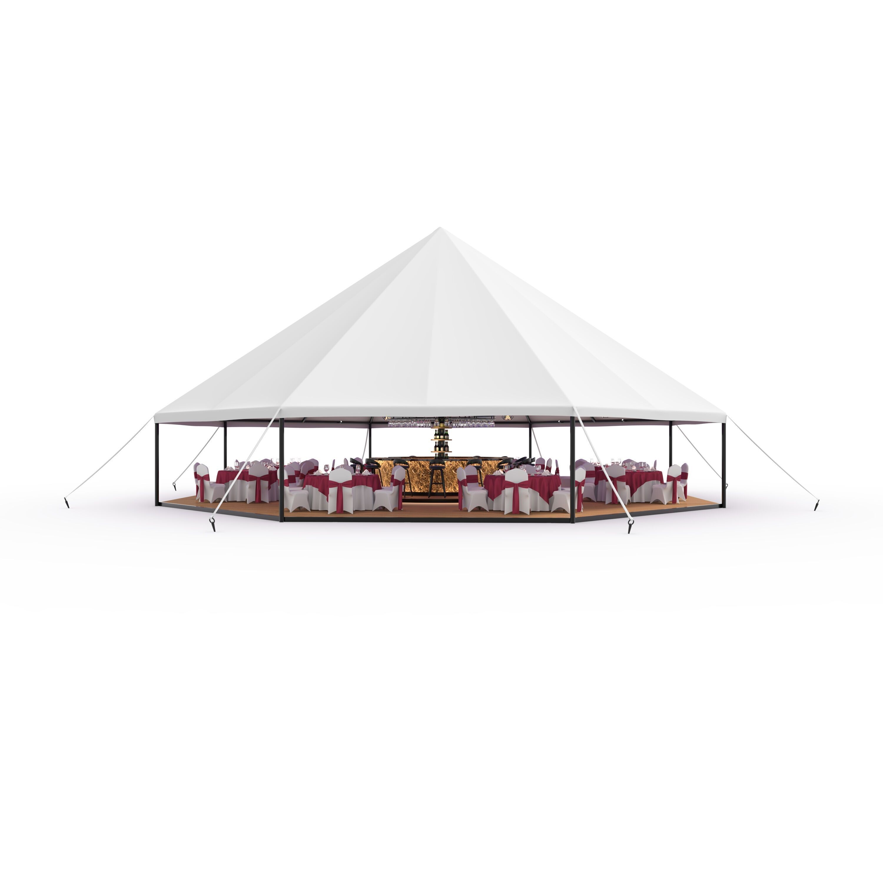 Party Tent 02 3D model_2