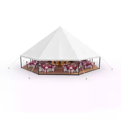 Party Tent 02 3D model