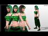  4 Realistic Game Ready Women for Unreal Unity Blender 3D Model Collection_2