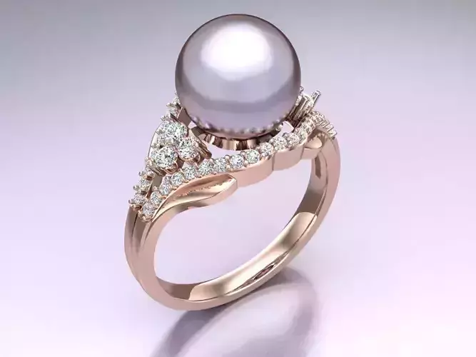 Pearl Ring - Womens Rings - N720108