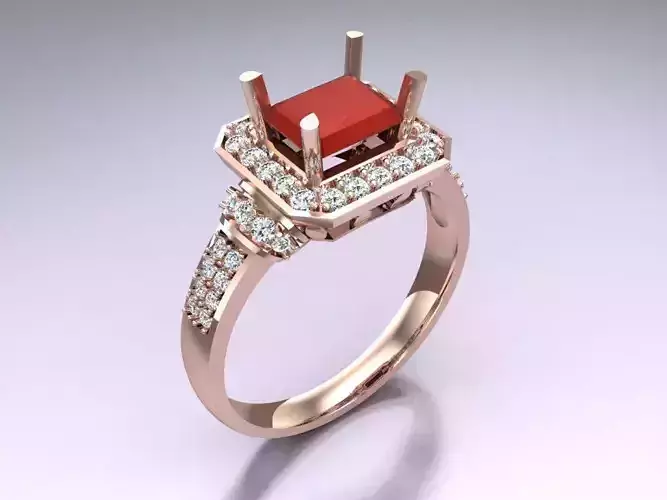 Rectangular Stone Rings - Womens Rings - N723810