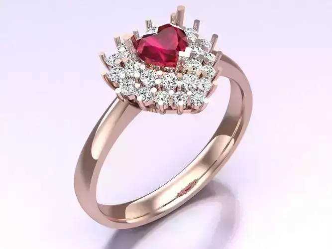 Heart Ring - Womens Rings - N725957