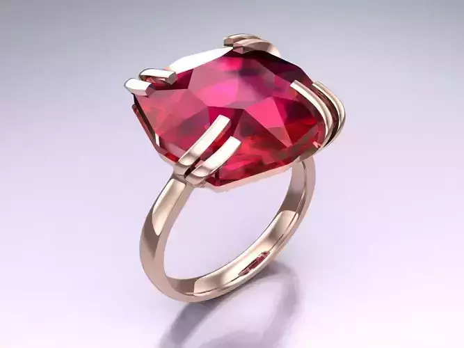 Square Stone Rings - Womens Rings - N725027