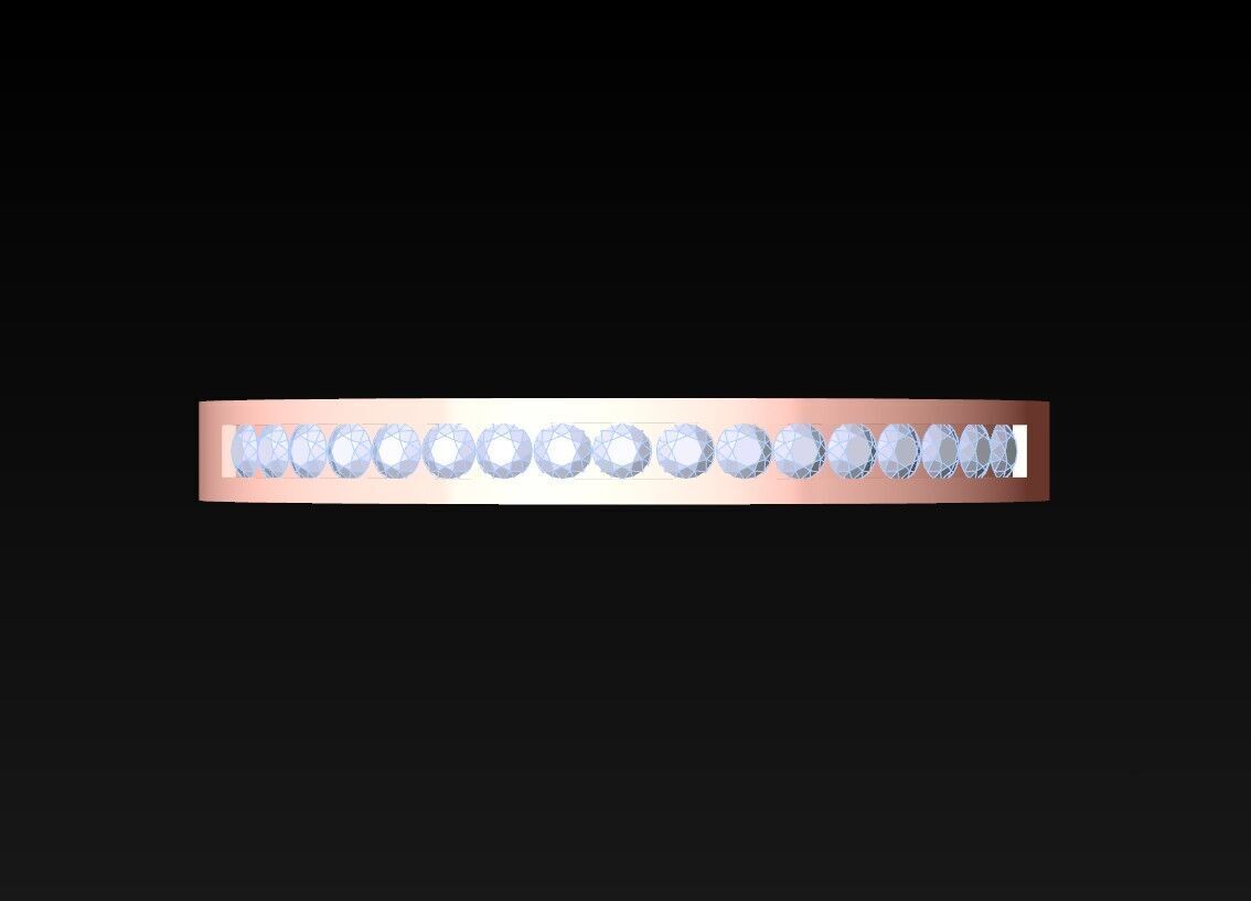 Diamond Ring - Womens Rings - N725223 3D print model_4