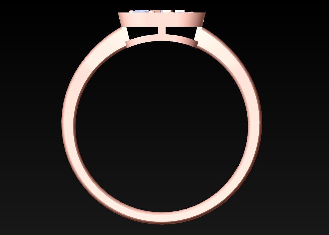 Diamond Ring - Womens Rings - N725334 3D print model_5