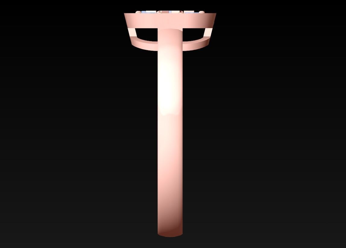 Diamond Ring - Womens Rings - N725334 3D print model_6