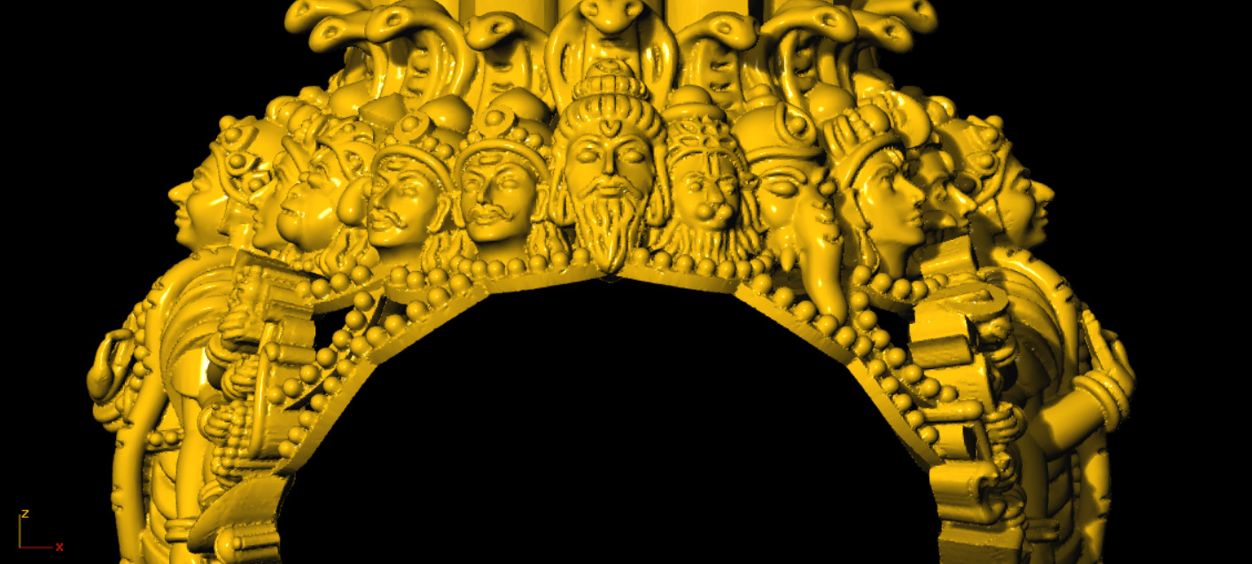 Das Avatar 3D Ring 3D print model_10