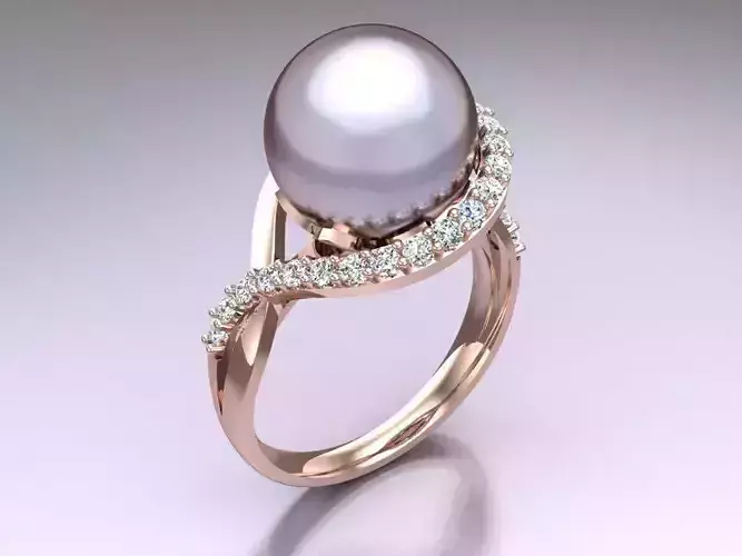 Pearl Ring - Womens Rings  - N727754