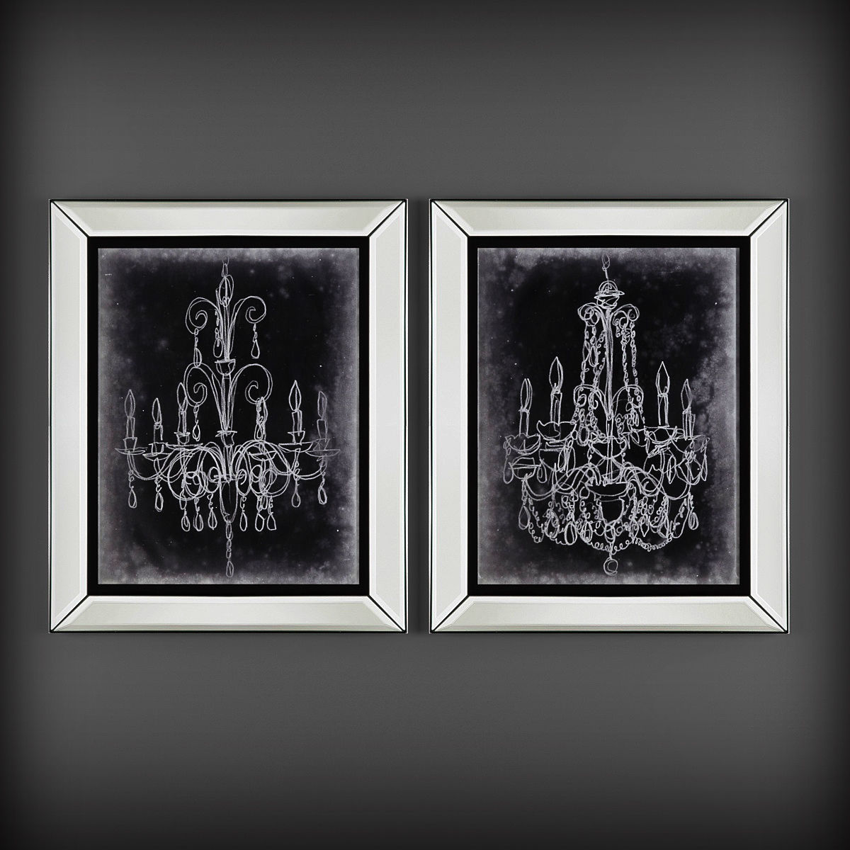 Picture Frames Low-poly 3D model_1