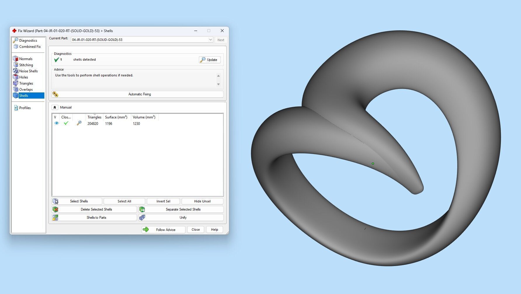 Velora Twist Gold Diamond Ring 3D print model_20