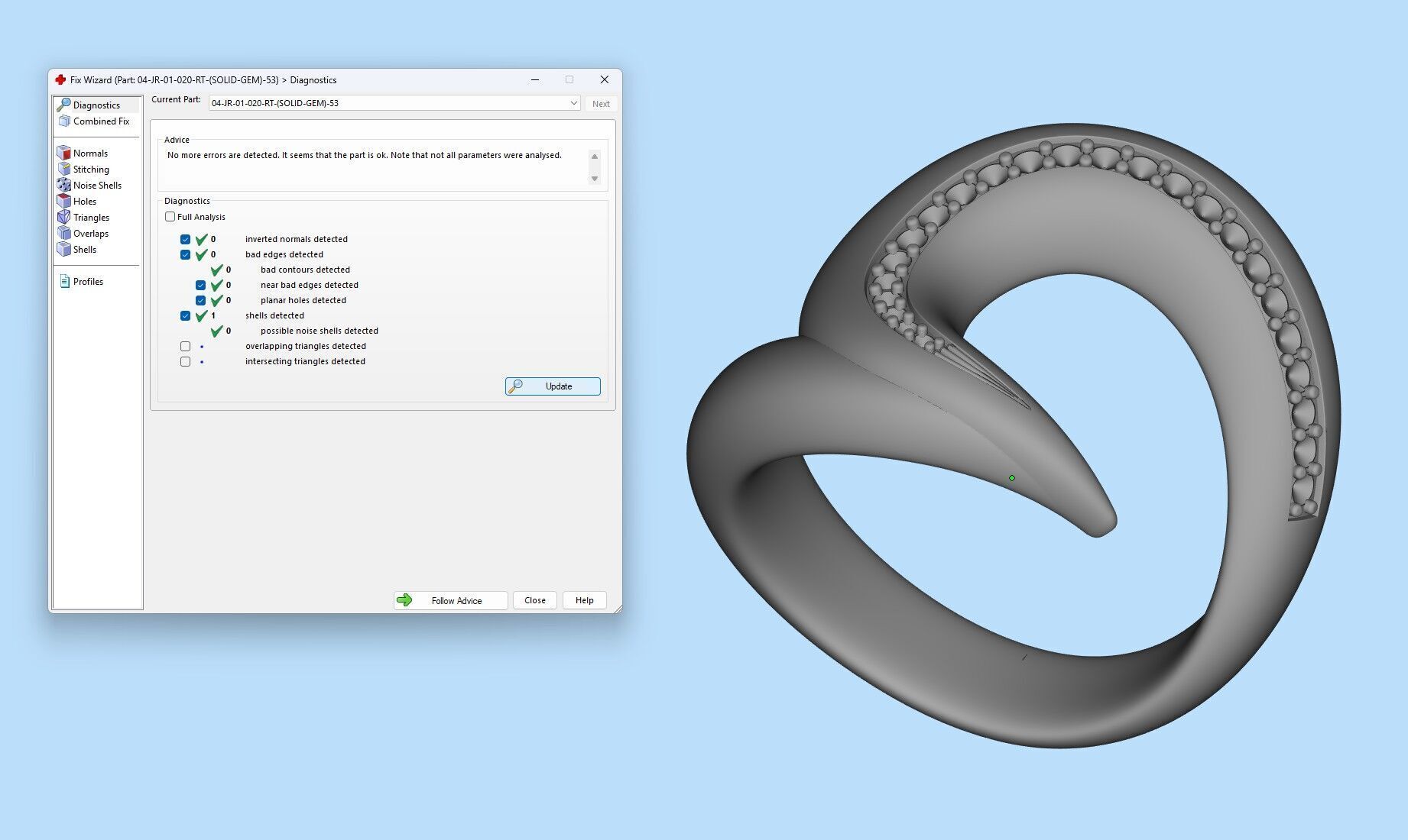 Velora Twist Gold Diamond Ring 3D print model_15