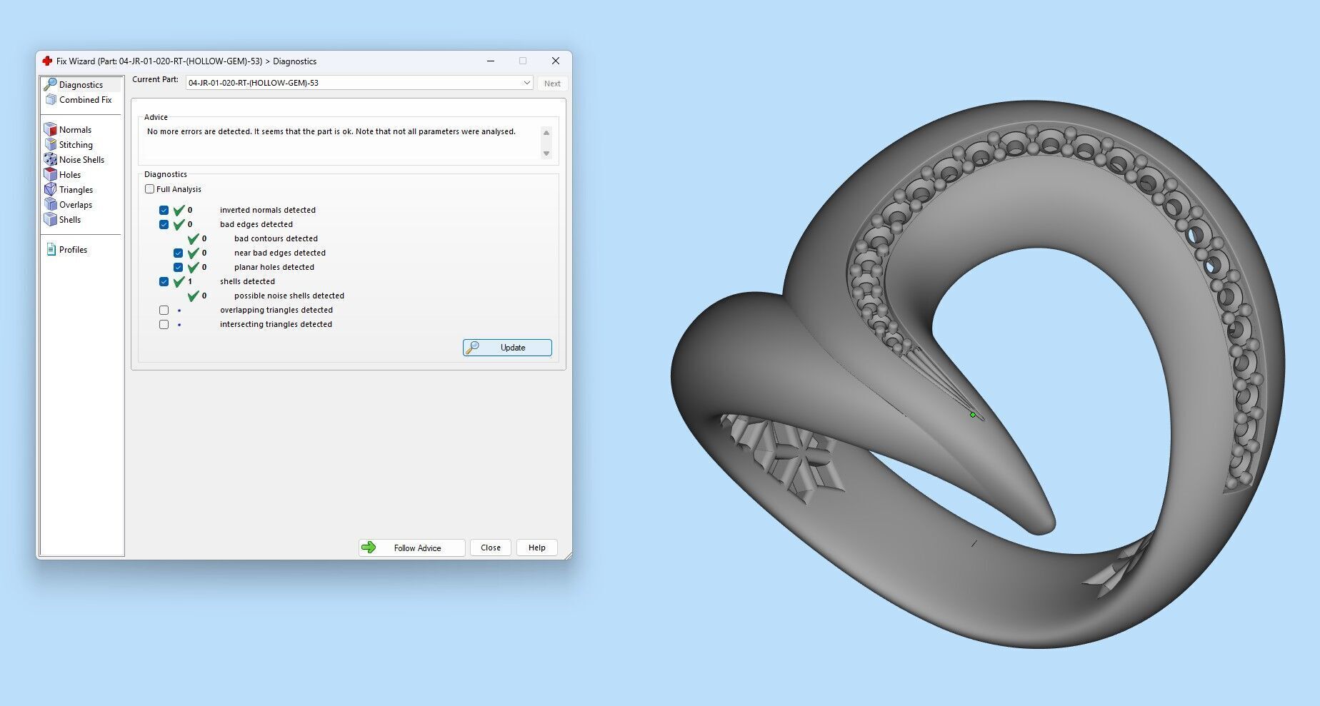 Velora Twist Gold Diamond Ring 3D print model_13