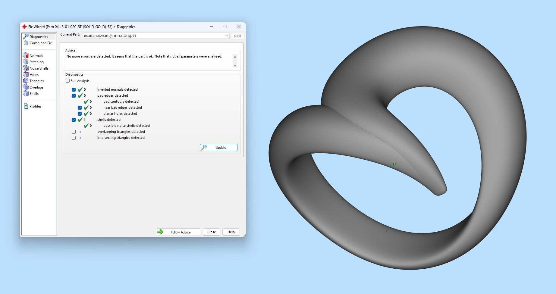 Velora Twist Gold Diamond Ring 3D print model_19