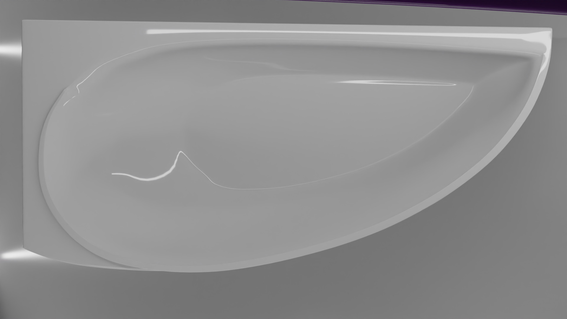 Corner bath real based avokd1-1600x775x643mm Low-poly 3D model_16