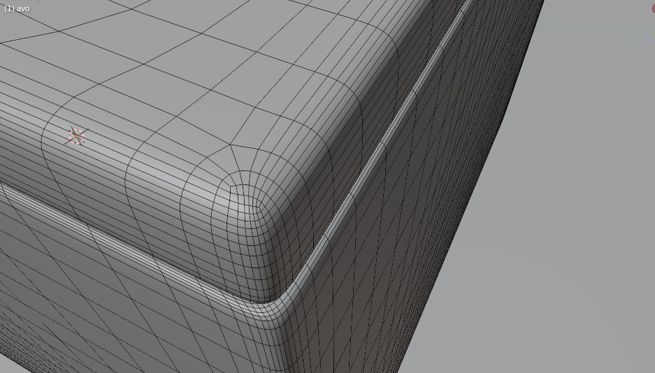 Corner bath real based avokd1-1600x775x643mm Low-poly 3D model_35