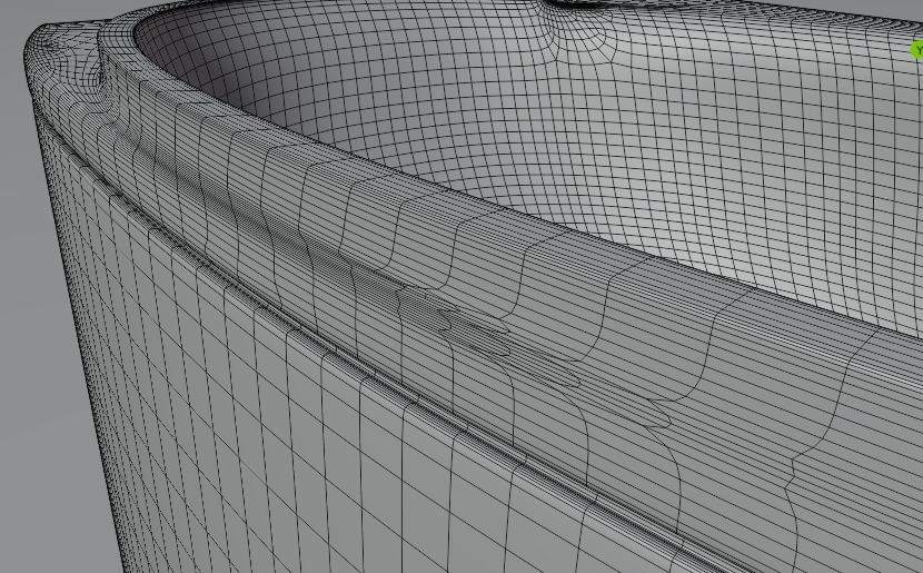 Corner bath real based avokd1-1600x775x643mm Low-poly 3D model_32