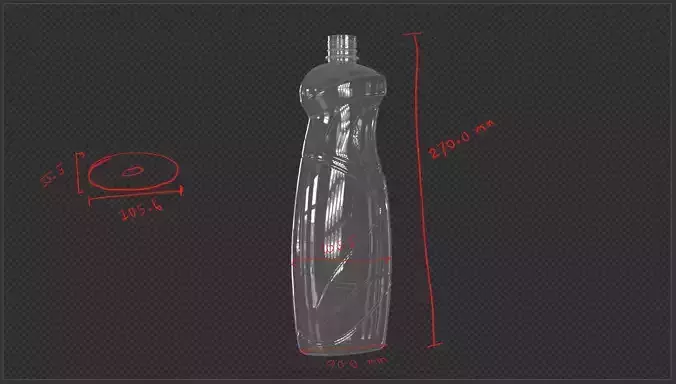 Printable Drinking Bottle 3D print model