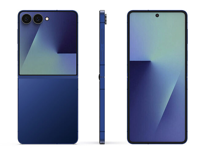 SAMSUNG Galaxy Z Flip 7 3D model