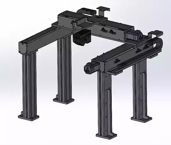 SINGLE AXIS XY ROBOT CNC