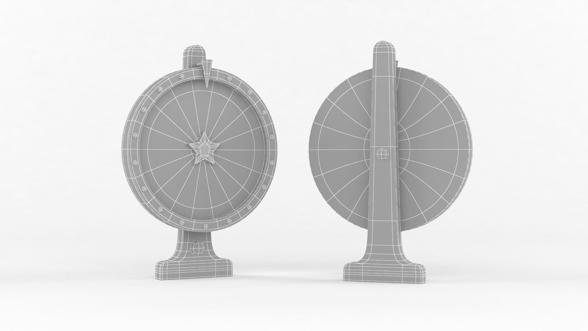 Wheel of Fortune 3D model_5
