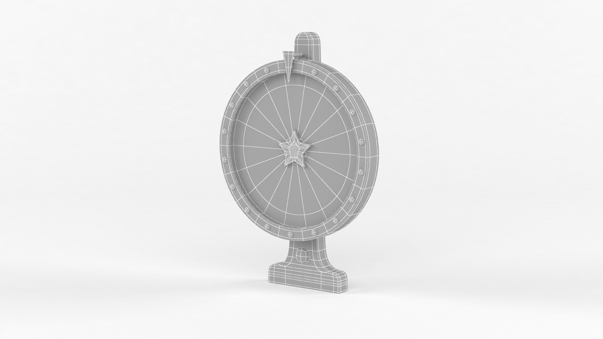 Wheel of Fortune 3D model_7