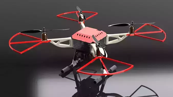 Quad Copter - UAV 3D print model
