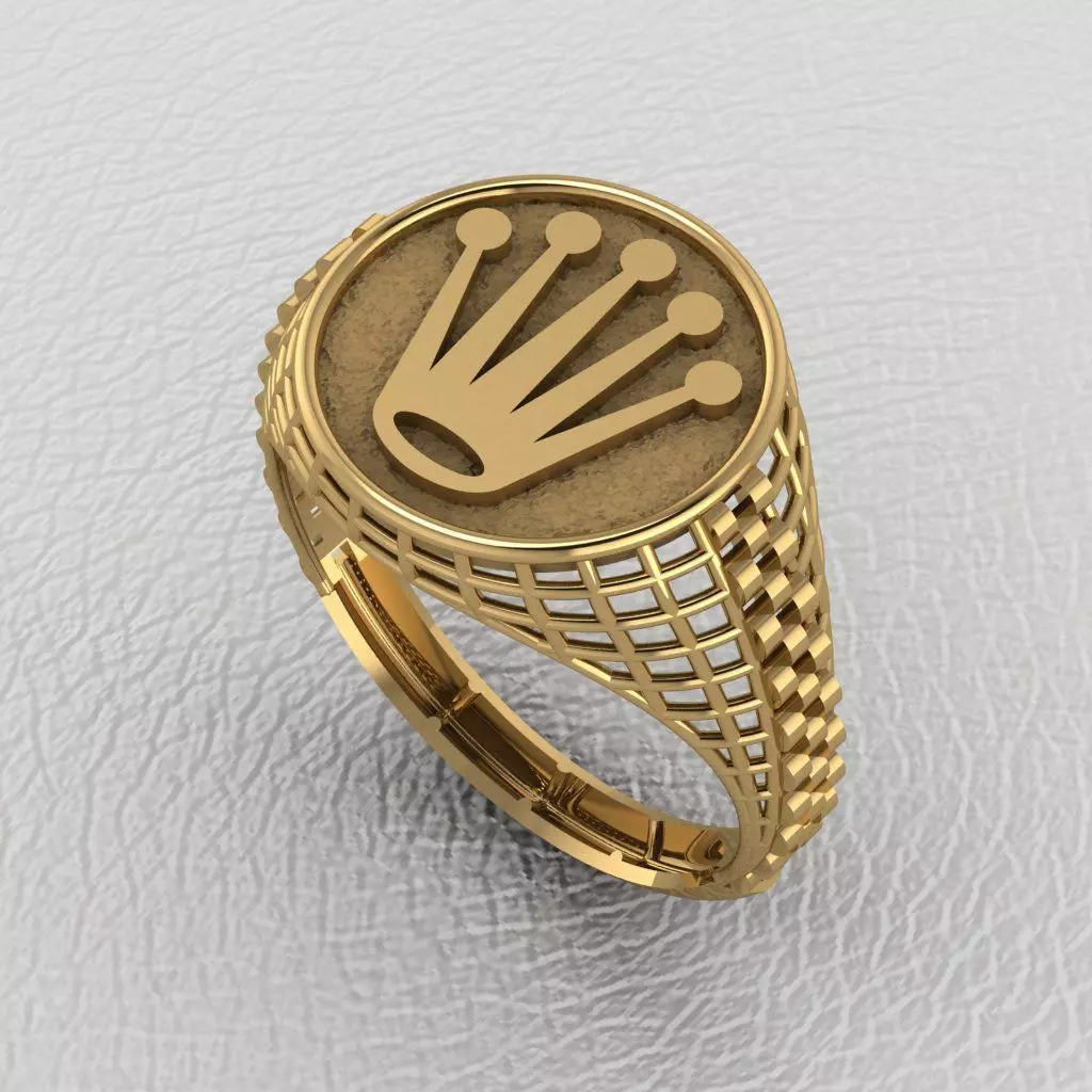 rolex ring 3D print model