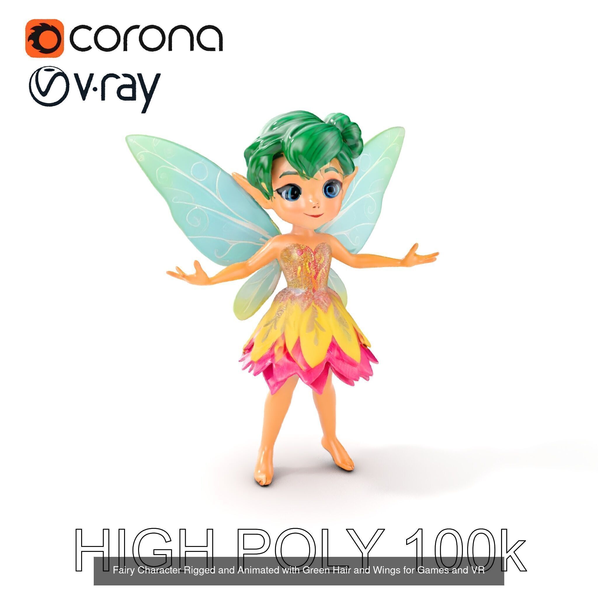 Charming Creature Couture 3D Model Collection_17